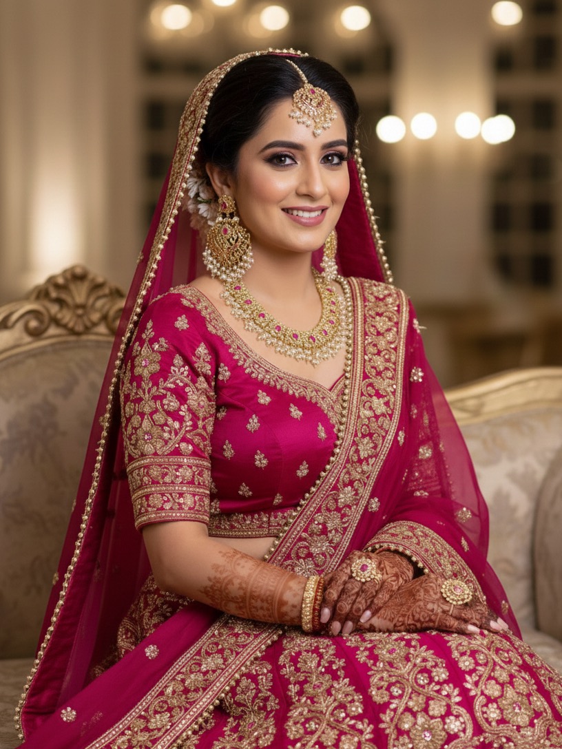 Heer bridal set(Red)